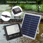 Ηλιακός προβολέας LED 100w IP66