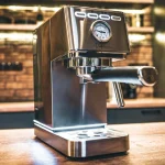 Lever espresso coffee machine